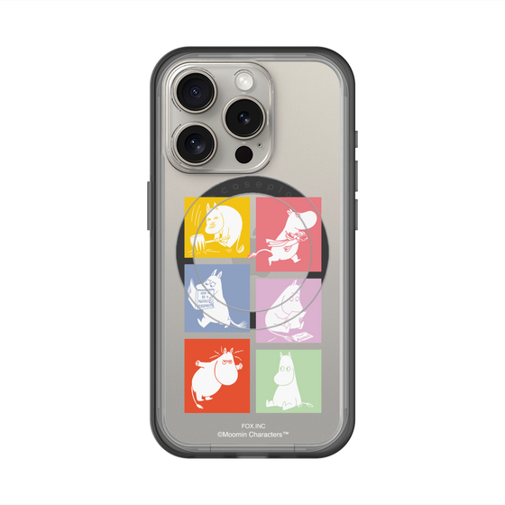 スリムプロテクションプレミアムケース with MagSafe［ MOOMIN - MOOMIN/B ］