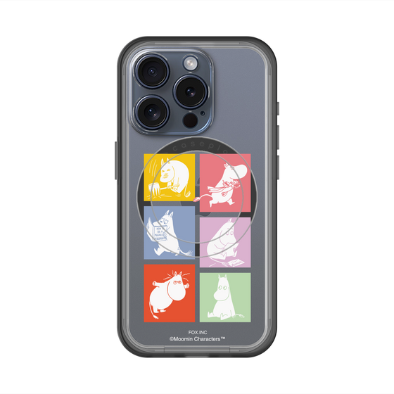 スリムプロテクションプレミアムケース with MagSafe［ MOOMIN - MOOMIN/B ］
