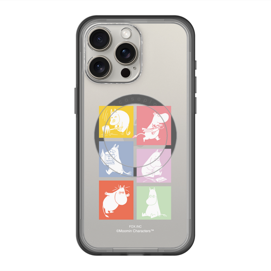 スリムプロテクションプレミアムケース with MagSafe［ MOOMIN - MOOMIN/B ］