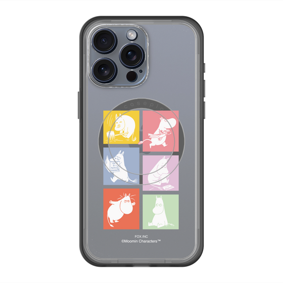 スリムプロテクションプレミアムケース with MagSafe［ MOOMIN - MOOMIN/B ］