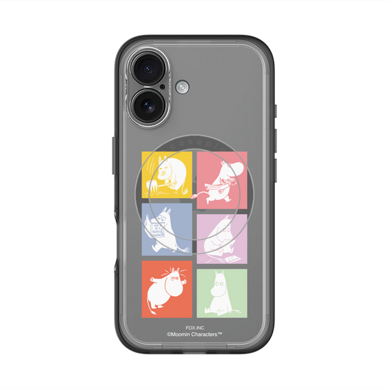 スリムプロテクションプレミアムケース with MagSafe［ MOOMIN - MOOMIN/B ］