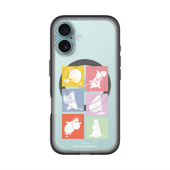 スリムプロテクションプレミアムケース with MagSafe［ MOOMIN - MOOMIN/B ］