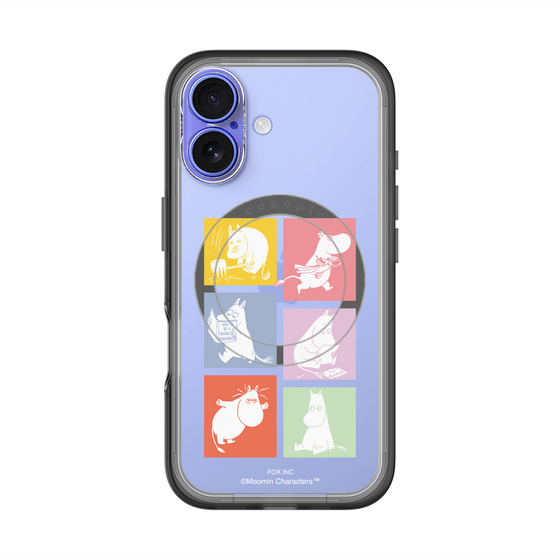 スリムプロテクションプレミアムケース with MagSafe［ MOOMIN - MOOMIN/B ］