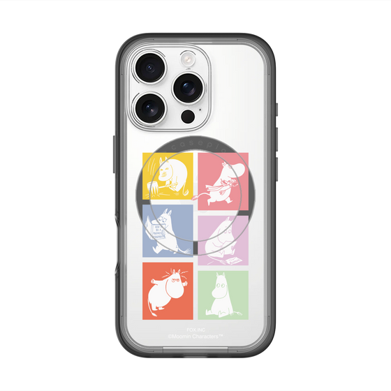 スリムプロテクションプレミアムケース with MagSafe［ MOOMIN - MOOMIN/B ］