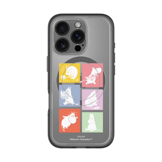 スリムプロテクションプレミアムケース with MagSafe［ MOOMIN - MOOMIN/B ］
