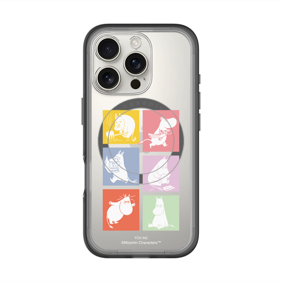 スリムプロテクションプレミアムケース with MagSafe［ MOOMIN - MOOMIN/B ］