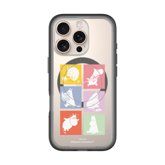 スリムプロテクションプレミアムケース with MagSafe［ MOOMIN - MOOMIN/B ］