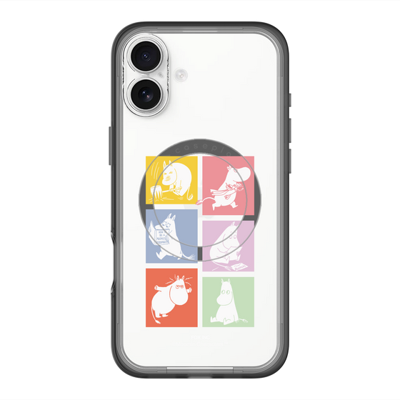 スリムプロテクションプレミアムケース with MagSafe［ MOOMIN - MOOMIN/B ］