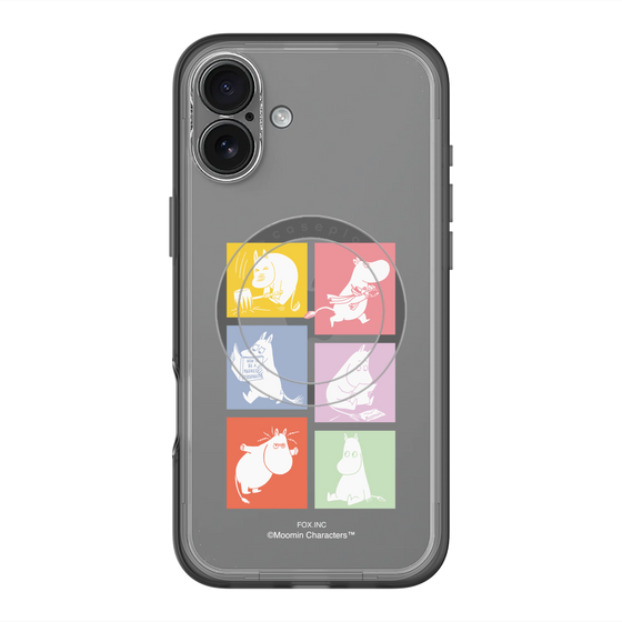 スリムプロテクションプレミアムケース with MagSafe［ MOOMIN - MOOMIN/B ］