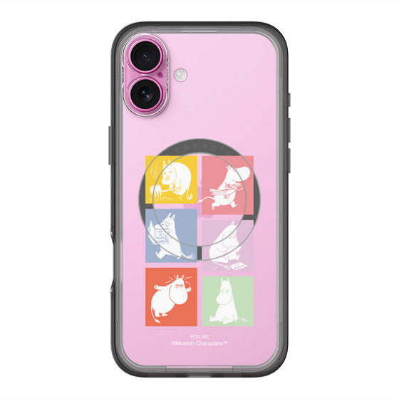 スリムプロテクションプレミアムケース with MagSafe［ MOOMIN - MOOMIN/B ］