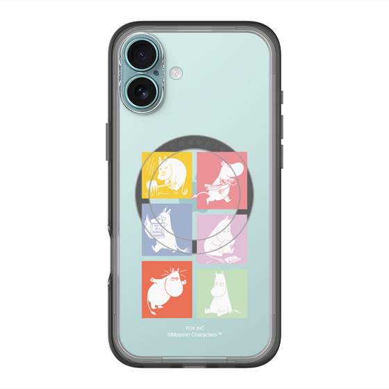 スリムプロテクションプレミアムケース with MagSafe［ MOOMIN - MOOMIN/B ］