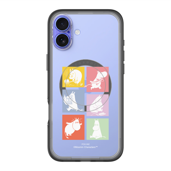 スリムプロテクションプレミアムケース with MagSafe［ MOOMIN - MOOMIN/B ］