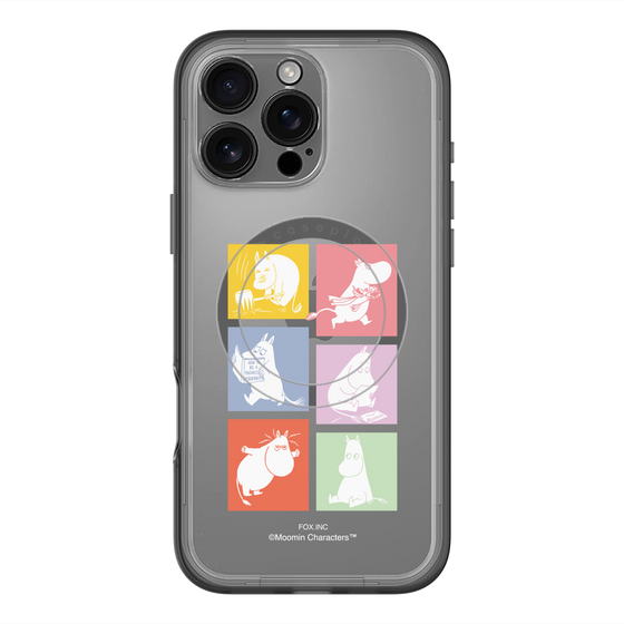 スリムプロテクションプレミアムケース with MagSafe［ MOOMIN - MOOMIN/B ］