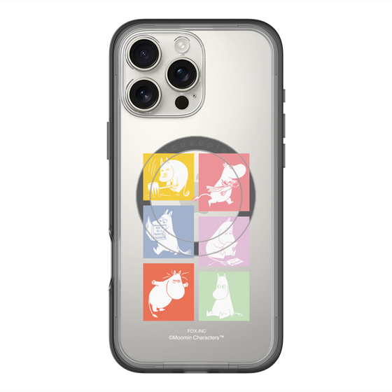 スリムプロテクションプレミアムケース with MagSafe［ MOOMIN - MOOMIN/B ］