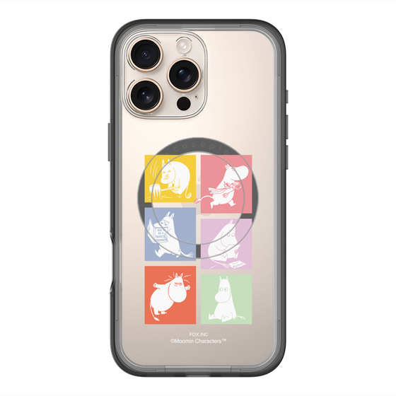 スリムプロテクションプレミアムケース with MagSafe［ MOOMIN - MOOMIN/B ］