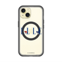 スリムプロテクションプレミアムケース with MagSafe［ ELLE×マイメロディ＆クロミ - ロゴ ］