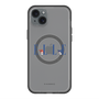 スリムプロテクションプレミアムケース with MagSafe［ ELLE×マイメロディ＆クロミ - ロゴ ］