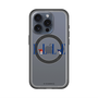 スリムプロテクションプレミアムケース with MagSafe［ ELLE×マイメロディ＆クロミ - ロゴ ］