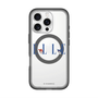 スリムプロテクションプレミアムケース with MagSafe［ ELLE×マイメロディ＆クロミ - ロゴ ］