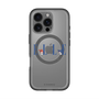スリムプロテクションプレミアムケース with MagSafe［ ELLE×マイメロディ＆クロミ - ロゴ ］
