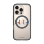 スリムプロテクションプレミアムケース with MagSafe［ ELLE×マイメロディ＆クロミ - ロゴ ］