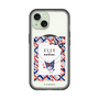 スリムプロテクションプレミアムケース with MagSafe［ ELLE×マイメロディ＆クロミ - トリコロールカラーグラフィック2 ］