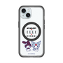 スリムプロテクションプレミアムケース with MagSafe［ ELLE×マイメロディ＆クロミ - トリコロールカラーグラフィック8 ］