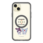 スリムプロテクションプレミアムケース with MagSafe［ ELLE×マイメロディ＆クロミ - トリコロールカラーグラフィック8 ］