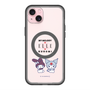 スリムプロテクションプレミアムケース with MagSafe［ ELLE×マイメロディ＆クロミ - トリコロールカラーグラフィック8 ］