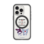 スリムプロテクションプレミアムケース with MagSafe［ ELLE×マイメロディ＆クロミ - トリコロールカラーグラフィック8 ］