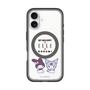 スリムプロテクションプレミアムケース with MagSafe［ ELLE×マイメロディ＆クロミ - トリコロールカラーグラフィック8 ］