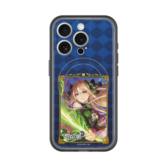 スリムプロテクションプレミアムケース with MagSafe［ クイズRPG 魔法使いと黒猫のウィズ - リフィル ］