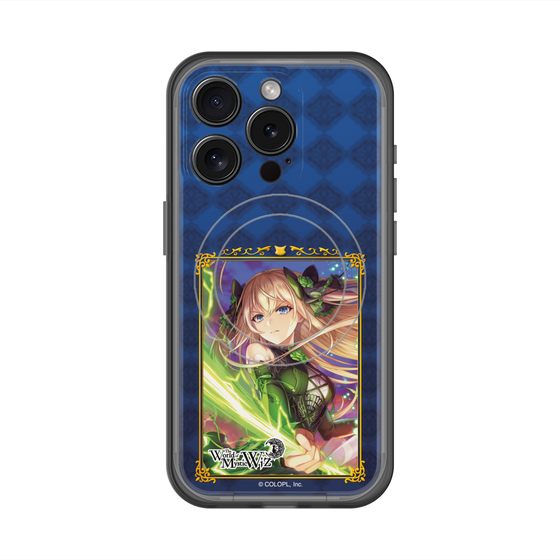 スリムプロテクションプレミアムケース with MagSafe［ クイズRPG 魔法使いと黒猫のウィズ - リフィル ］