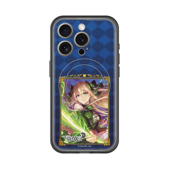 スリムプロテクションプレミアムケース with MagSafe［ クイズRPG 魔法使いと黒猫のウィズ - リフィル ］