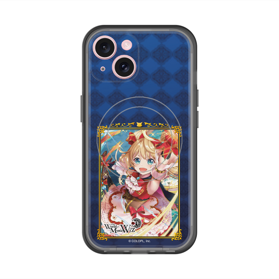 スリムプロテクションプレミアムケース with MagSafe［ クイズRPG 魔法使いと黒猫のウィズ - アリエッタ ］