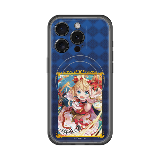 スリムプロテクションプレミアムケース with MagSafe［ クイズRPG 魔法使いと黒猫のウィズ - アリエッタ ］