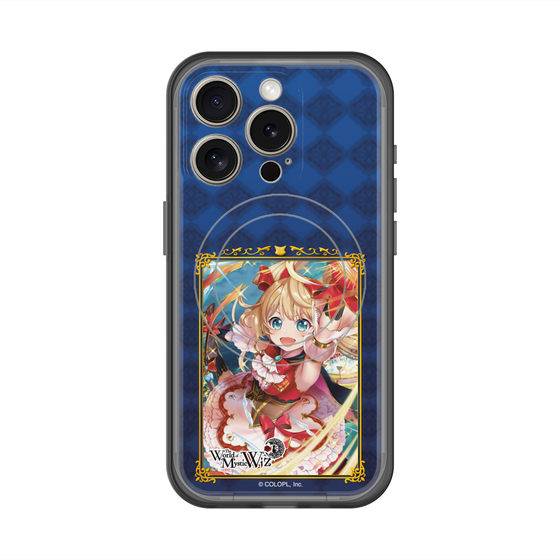 スリムプロテクションプレミアムケース with MagSafe［ クイズRPG 魔法使いと黒猫のウィズ - アリエッタ ］