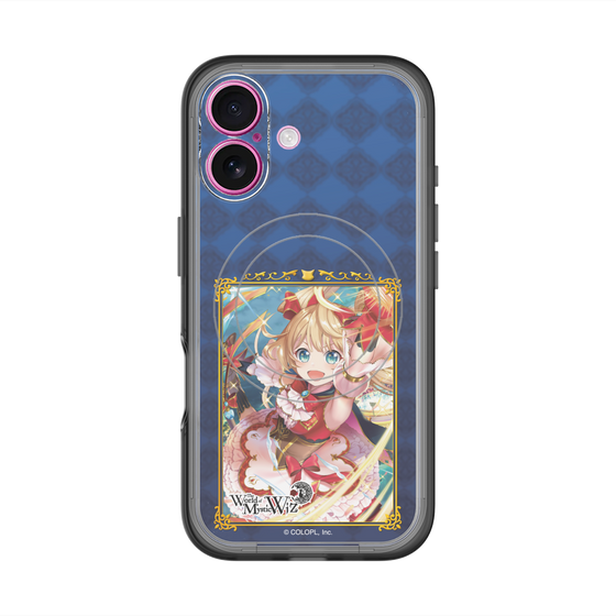 スリムプロテクションプレミアムケース with MagSafe［ クイズRPG 魔法使いと黒猫のウィズ - アリエッタ ］