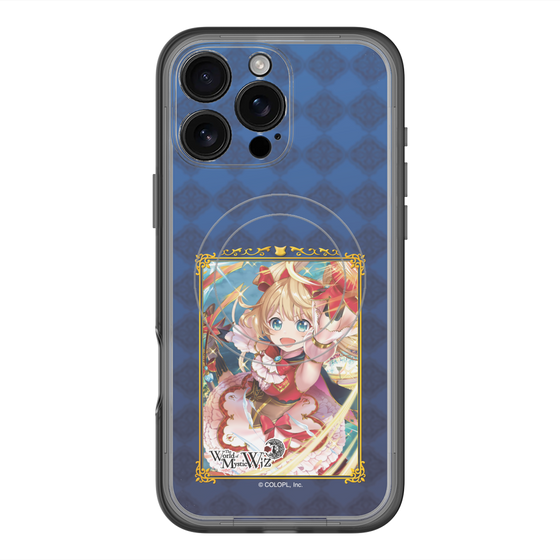 スリムプロテクションプレミアムケース with MagSafe［ クイズRPG 魔法使いと黒猫のウィズ - アリエッタ ］