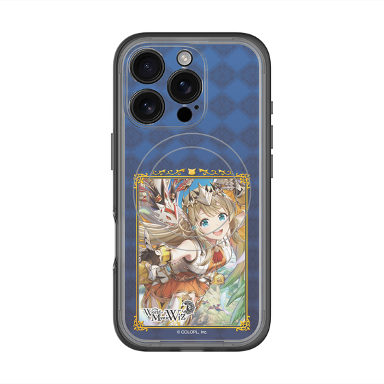 スリムプロテクションプレミアムケース with MagSafe［ クイズRPG 魔法使いと黒猫のウィズ - リティカ ］