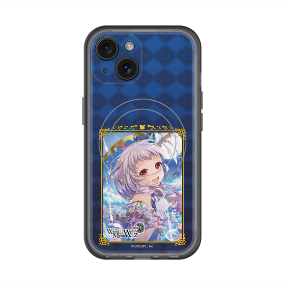 スリムプロテクションプレミアムケース with MagSafe［ クイズRPG 魔法使いと黒猫のウィズ - クレティア ］