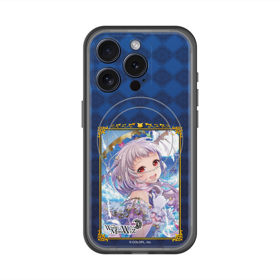 スリムプロテクションプレミアムケース with MagSafe［ クイズRPG 魔法使いと黒猫のウィズ - クレティア ］