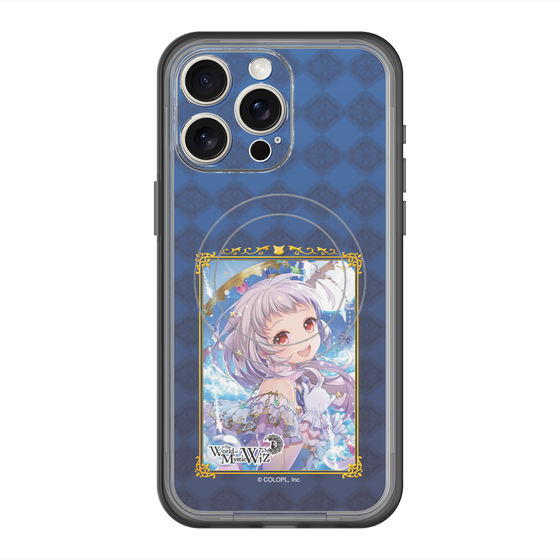 スリムプロテクションプレミアムケース with MagSafe［ クイズRPG 魔法使いと黒猫のウィズ - クレティア ］