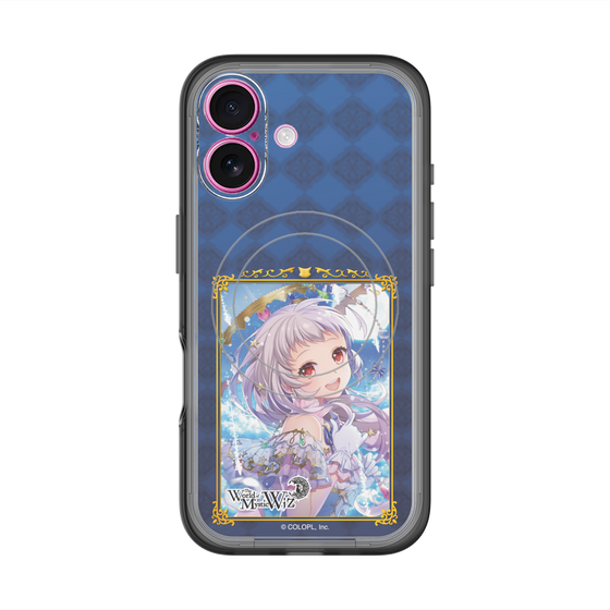 スリムプロテクションプレミアムケース with MagSafe［ クイズRPG 魔法使いと黒猫のウィズ - クレティア ］