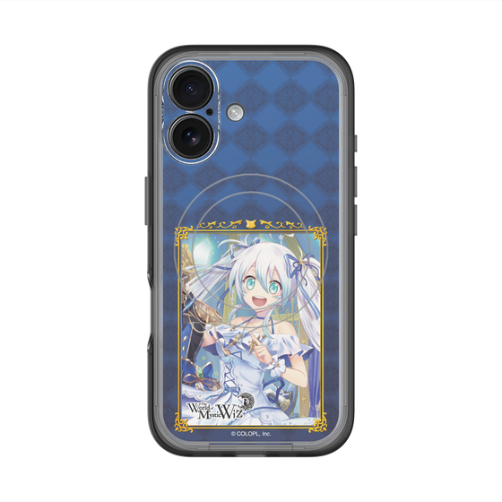 スリムプロテクションプレミアムケース with MagSafe［ クイズRPG 魔法使いと黒猫のウィズ - リルム ］