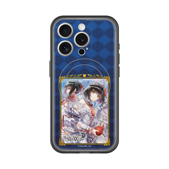 スリムプロテクションプレミアムケース with MagSafe［ クイズRPG 魔法使いと黒猫のウィズ - スノウ ］