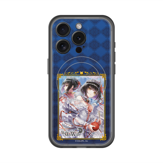 スリムプロテクションプレミアムケース with MagSafe［ クイズRPG 魔法使いと黒猫のウィズ - スノウ ］