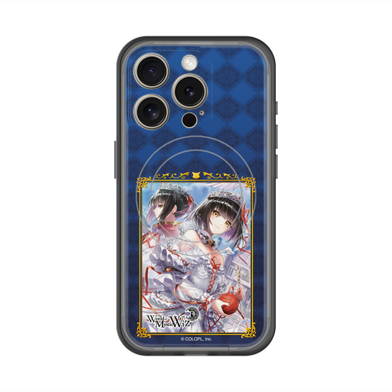 スリムプロテクションプレミアムケース with MagSafe［ クイズRPG 魔法使いと黒猫のウィズ - スノウ ］