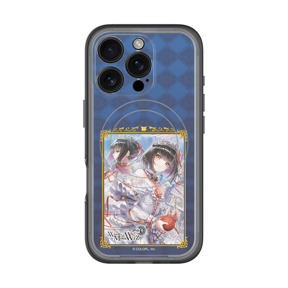 スリムプロテクションプレミアムケース with MagSafe［ クイズRPG 魔法使いと黒猫のウィズ - スノウ ］