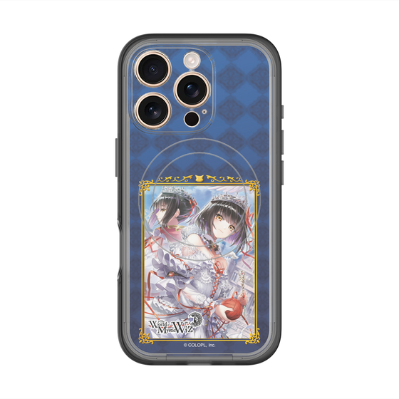 スリムプロテクションプレミアムケース with MagSafe［ クイズRPG 魔法使いと黒猫のウィズ - スノウ ］